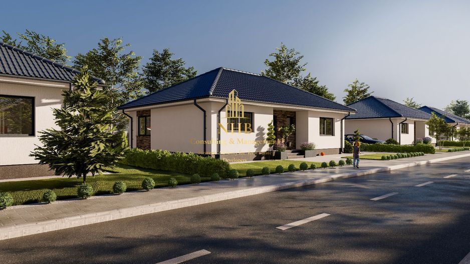 Vila 4 camere, toate utilitatile, strada asfaltata, Balotesti - Poză 4