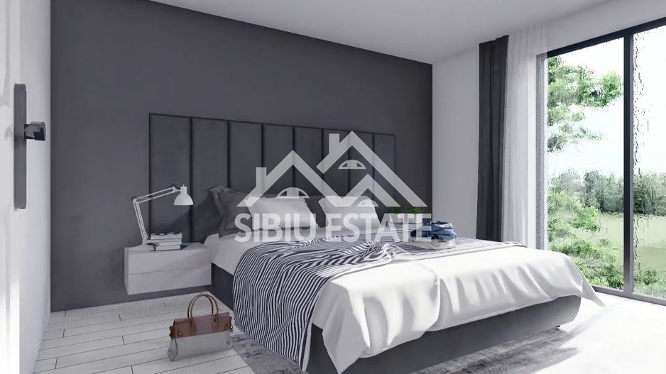 Casa 5 camere curte mare, casa noua - Poză 11