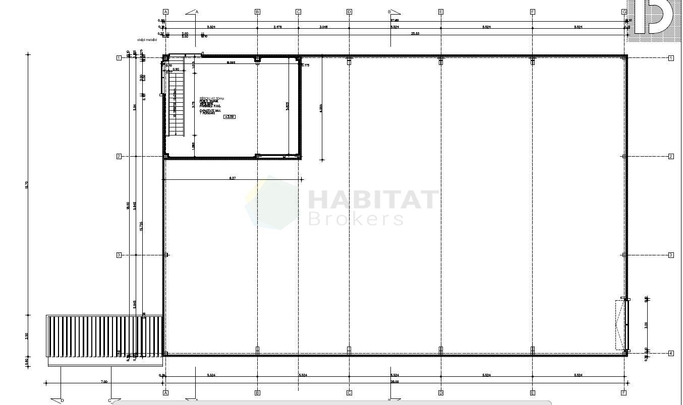 Hala industriala | Dragomiresti | Pret la stadiu de structura pentru o unitate - Schiță 7