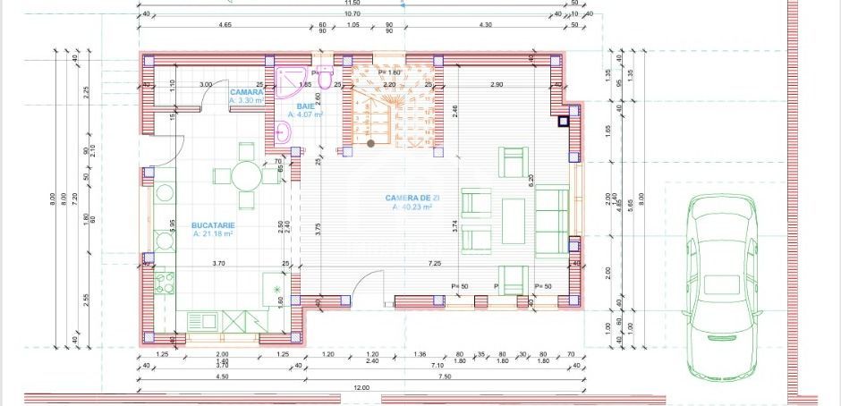 Casa Individuala 4 camere, 135mp, teren 450mp, Zona Linistita, Dezmir - Poză 2