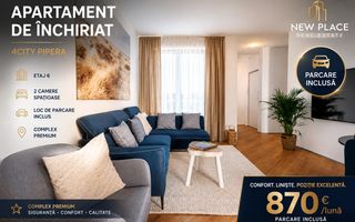 Nou! Rond Omv, Pipera- 4City- 3 camere si loc de parcare - La cheie - Poză 1