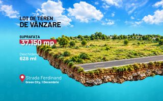 Teren Intravilan 37.150 mp, deschidere 628 ml la DN5, 1 Decembrie - Poză 1