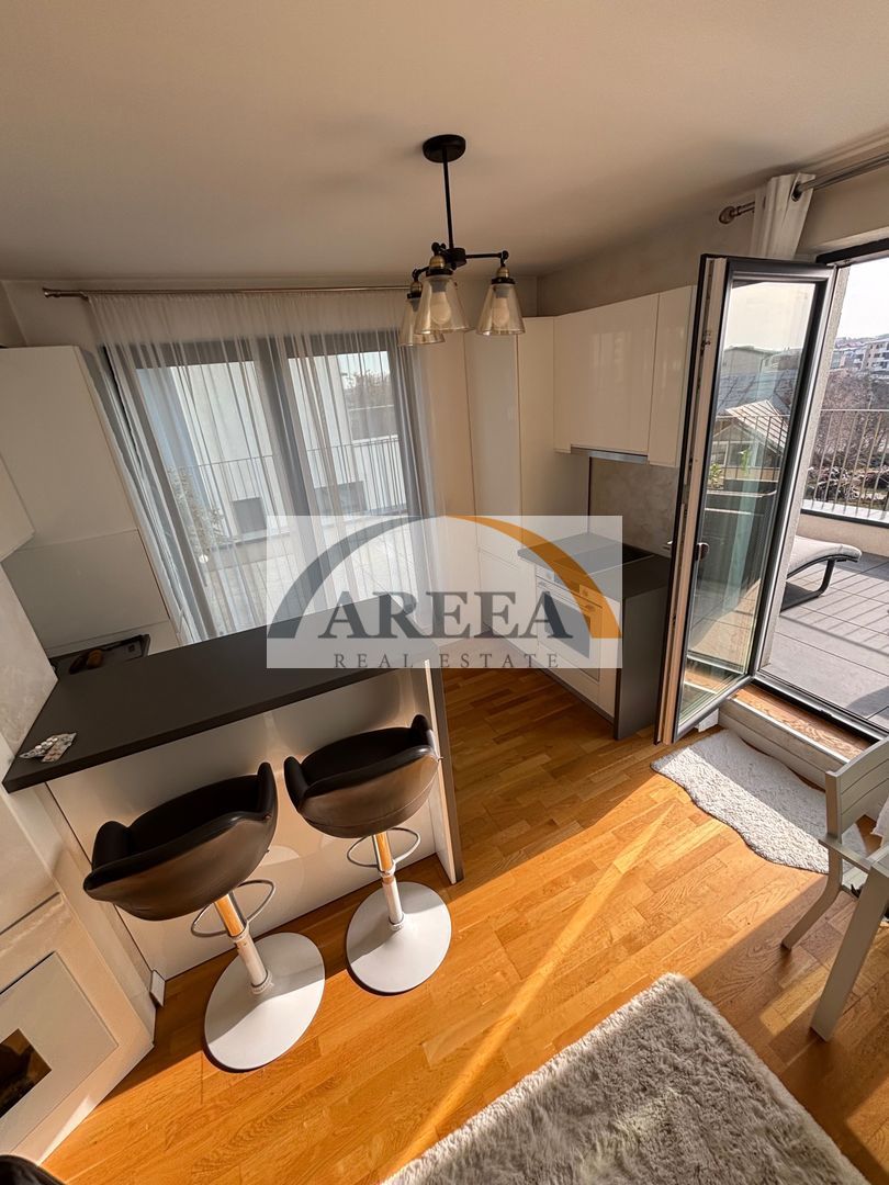 Penthouse exclusivist 2 camere cu terasă panoramică și priveliște cătr - Poză 8