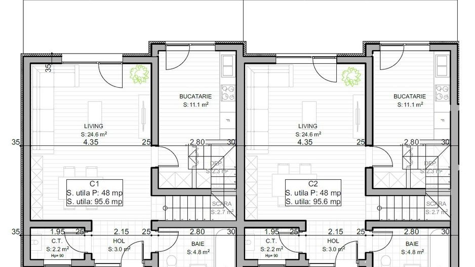 Braytim | Case insiruite | 4 camere | Strazi asfaltate | Comision 0% - Poză 19