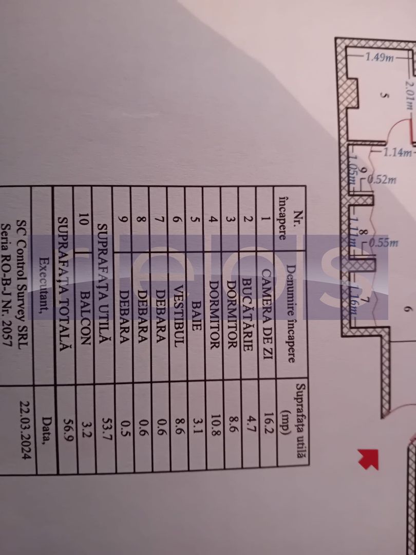 VÂNZARE 3 CAMERE | NICOLAE GRIGORESCU | MOBILAT SI UTILAT - Poză 19