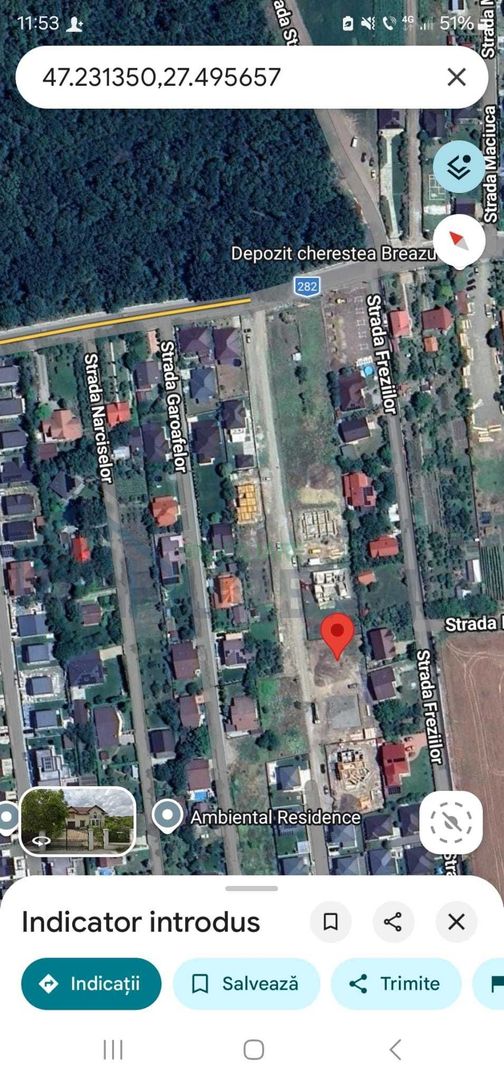 Teren de vis lângă Pădurea Mărzești, Breazu – Intravilan, 754 mp - Poză 2