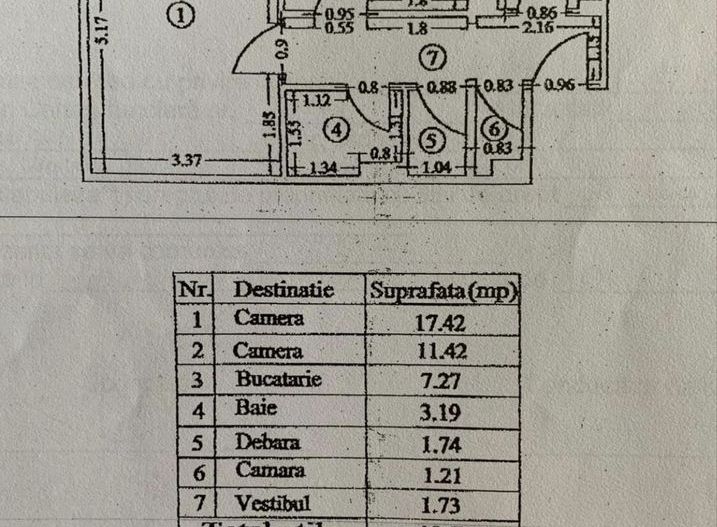 Apartament 2 camere Parc IOR-Dante Aligheri - Poză 9