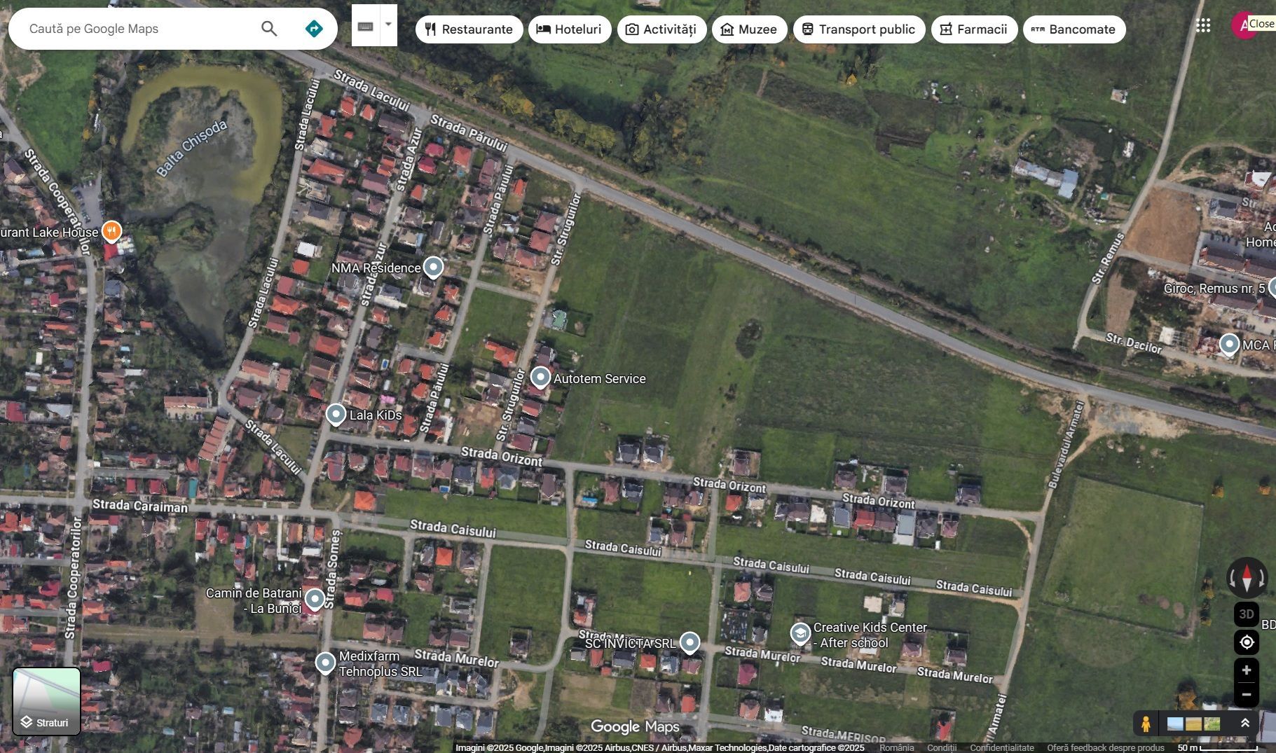 Chișoda | 563 mp | Front 19,5 m | Utilități | Aproape de lac - Poză 2