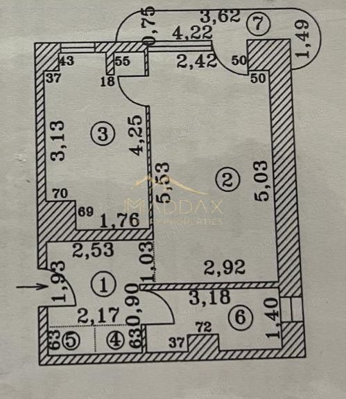 Oportunitate apartament 2 camere // Tineretului SINCAI - Schiță 18