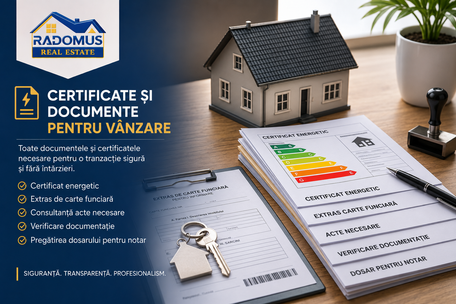 ⚡ Certificate și documente pentru vânzare&nbsp;
