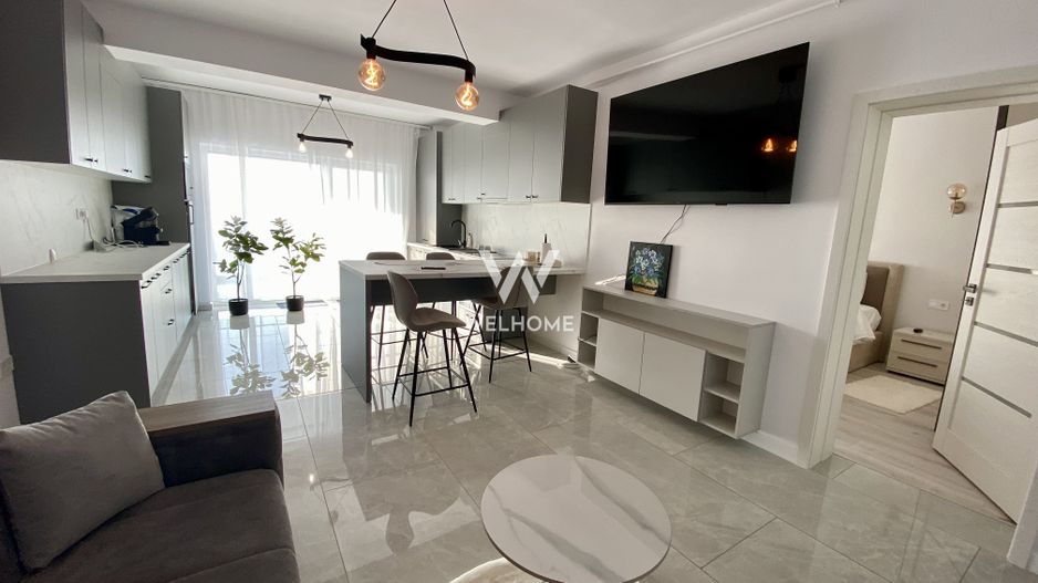 Chirie apartament 2 camere la Vila cartier DaVinci Sibiu - Poză 8