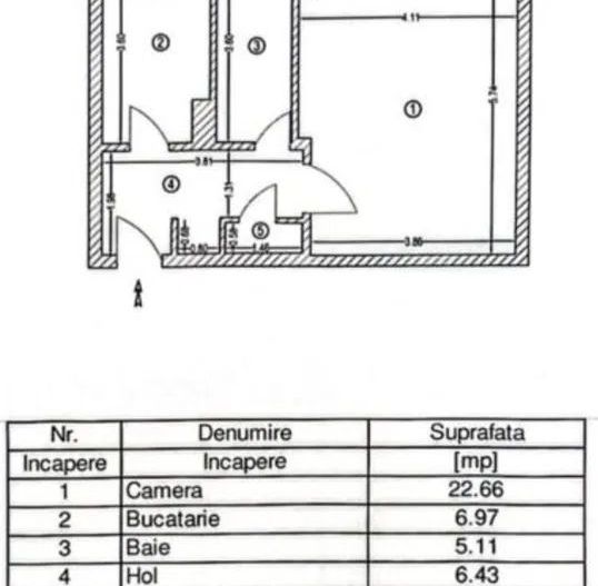 Studio cu boiler, Aviației, 10 minute de metrou Aurel Vlaicu - Poză 7