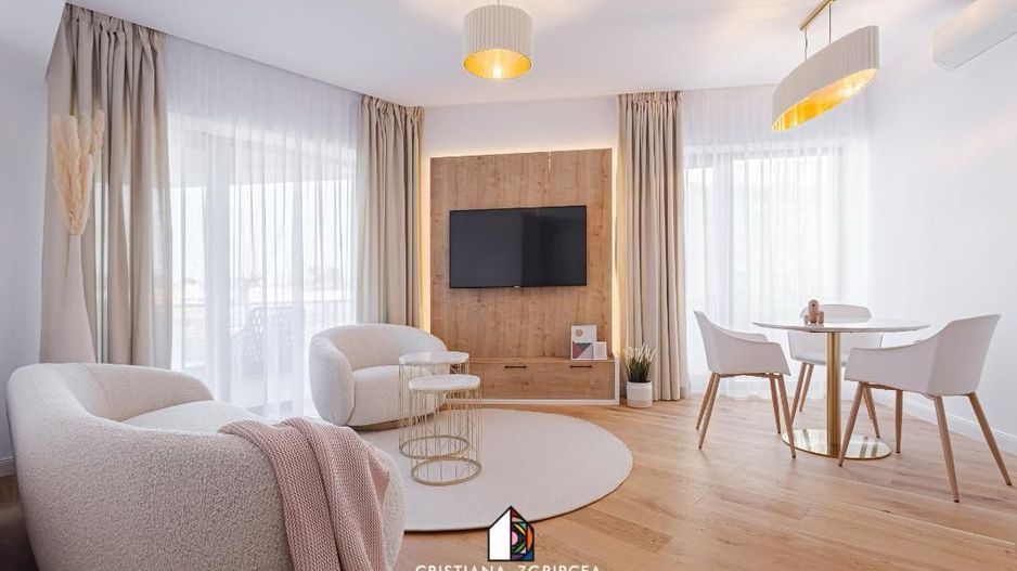 Premium 2 camere, Parkview Herăstrău – complet mobilat, construcție 2021 - Poză 1