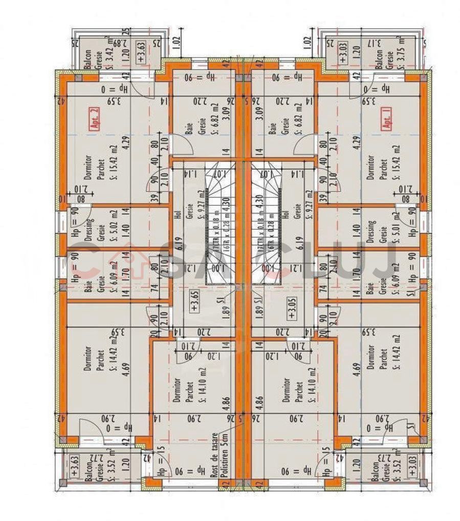Casa noua cu 4 camere in Borhanci, zona TCI! - Poză 9