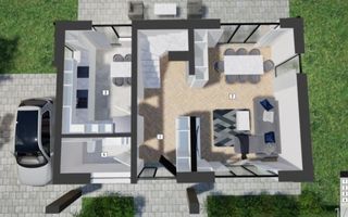 Casa individula, zona Primariei Floresti - Schiță 10