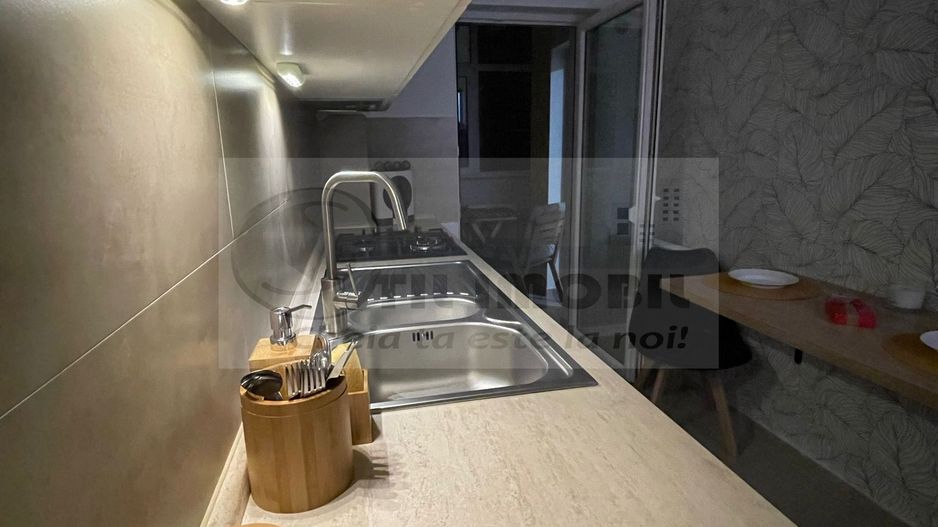 Apartament 1 camera, decomandat, Bucium, bloc 2013 mobilat modern - Poză 9