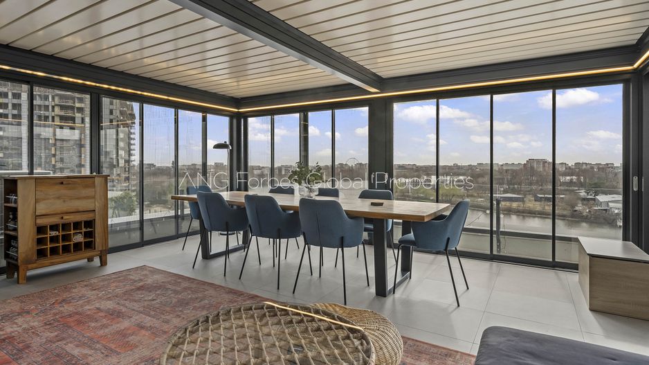 The Panoramic Signature: A Lifestyle Penthouse in Floreasca's Prime Waterfront - Poză 4
