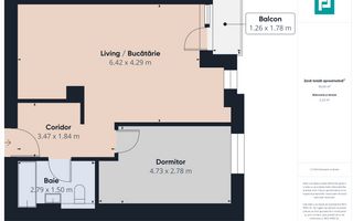 Apartament cu 2 camere | Bloc nou | Torontalului - Poză 9