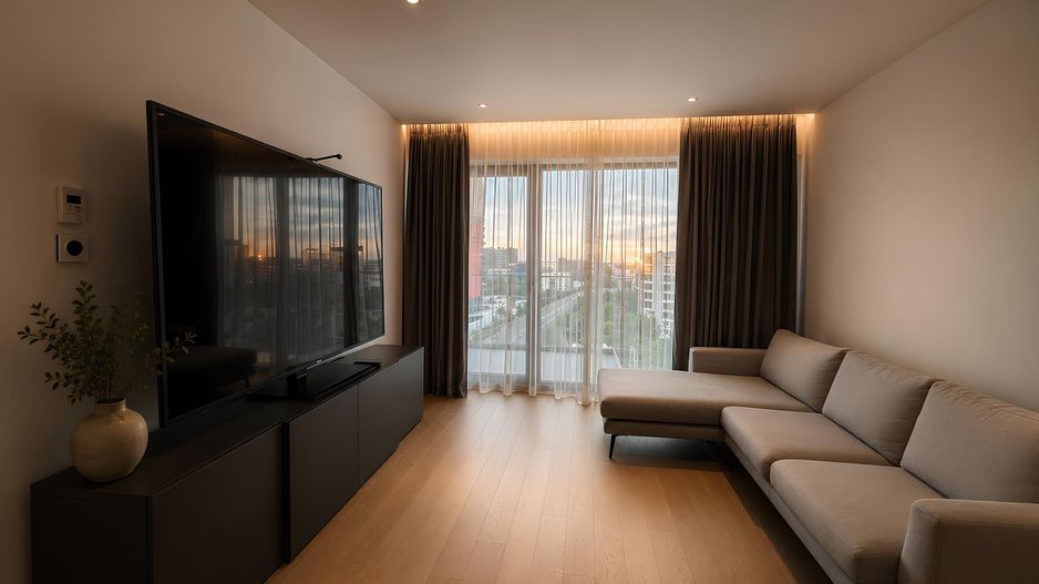 Apartament 3 camere cu terasă și vedere urbană | One Herăstrău Towers - Poză 8