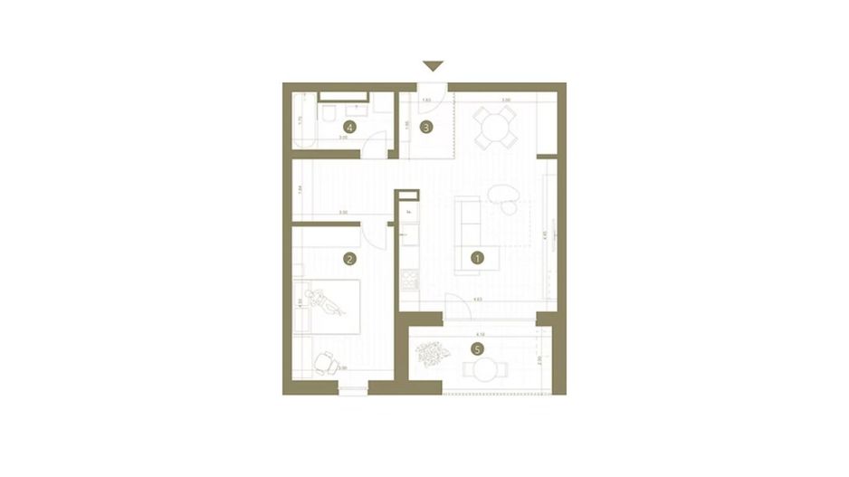 Apartament cu 2 camere de închiriat 61mp Universita Medicina UVVG Arad - Poză 10