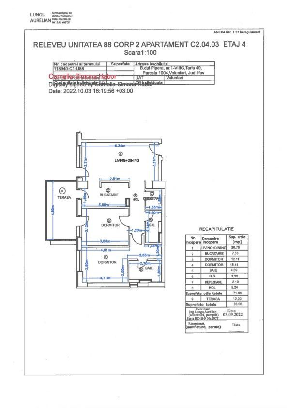 Apartament 3 Camere – Nou | Pipera - Poză 14