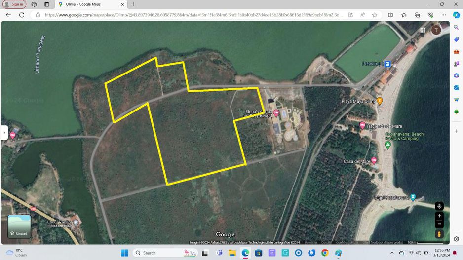 OPORTUNITATE TEREN 15HA LANGA POPASUL PESCARILOR OLIMP - Poză 1