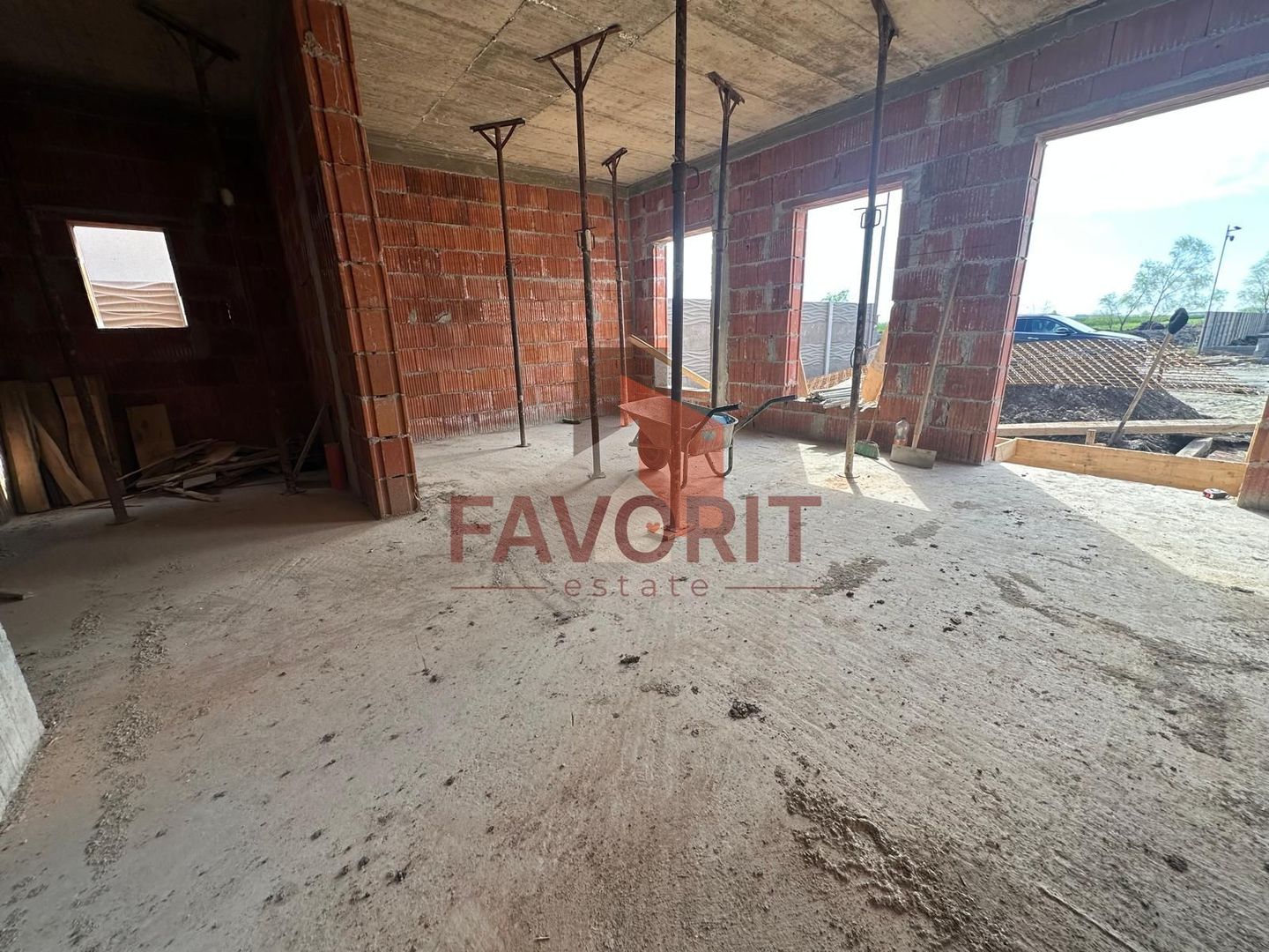 Duplex Individual | 4 camere | Toate utilitatile | Asfalt | Carport | - Poză 4