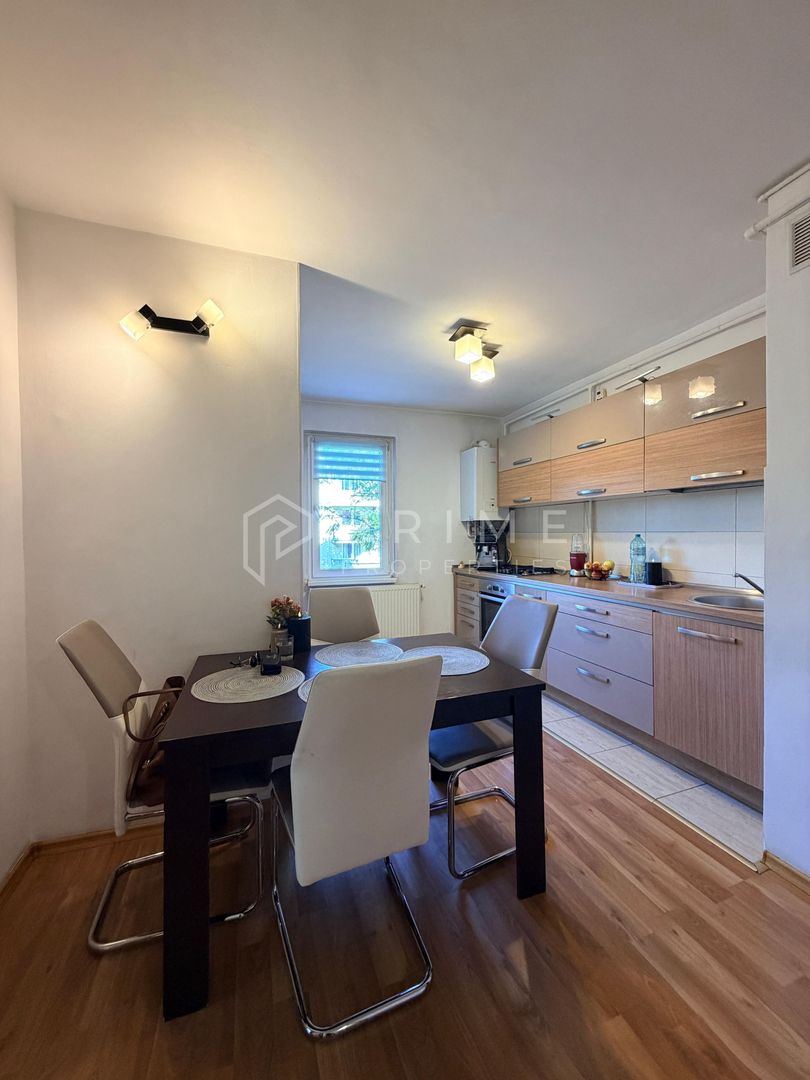 3 Camere, Et. 2, Decomandat, 2 băi, Mobilat complet- zona Tudor - Poză 2