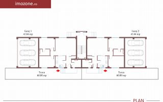 2 camere cu terasa de 29 mp, 3 bai, etaj 3, FINISAT MODERN,  COMISION 0% - Poză 4