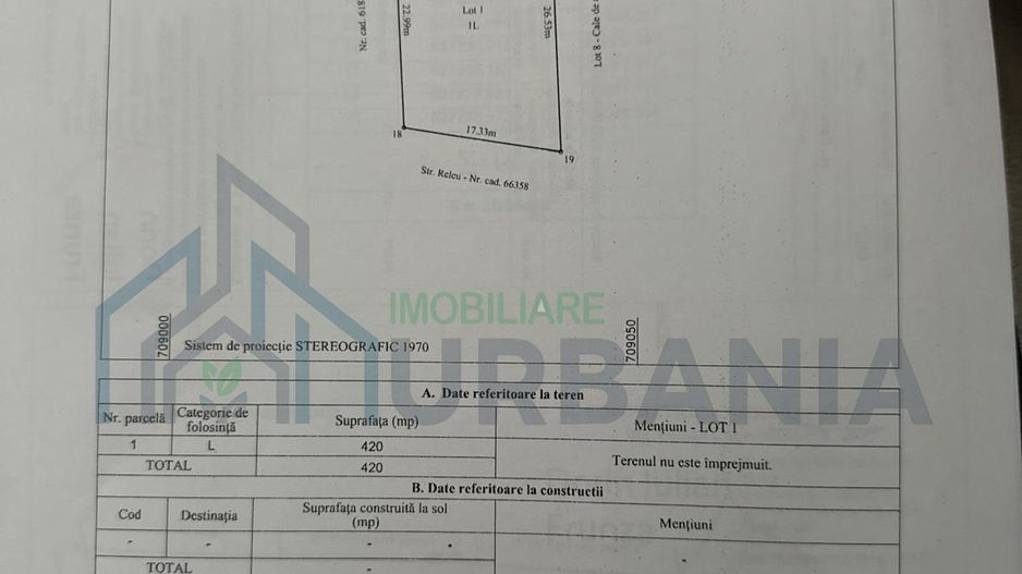Teren 571 mp Chicerea-Tomesti - Poză 2