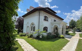Domeniu vila Balotesti 4000 mp teren 60 m deschidere lac - Poză 5