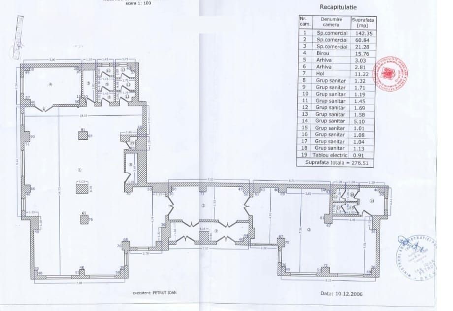 Spatiu comercial 276 mp - pozitie excelenta in zona Turda, sector 1! - Poză 19
