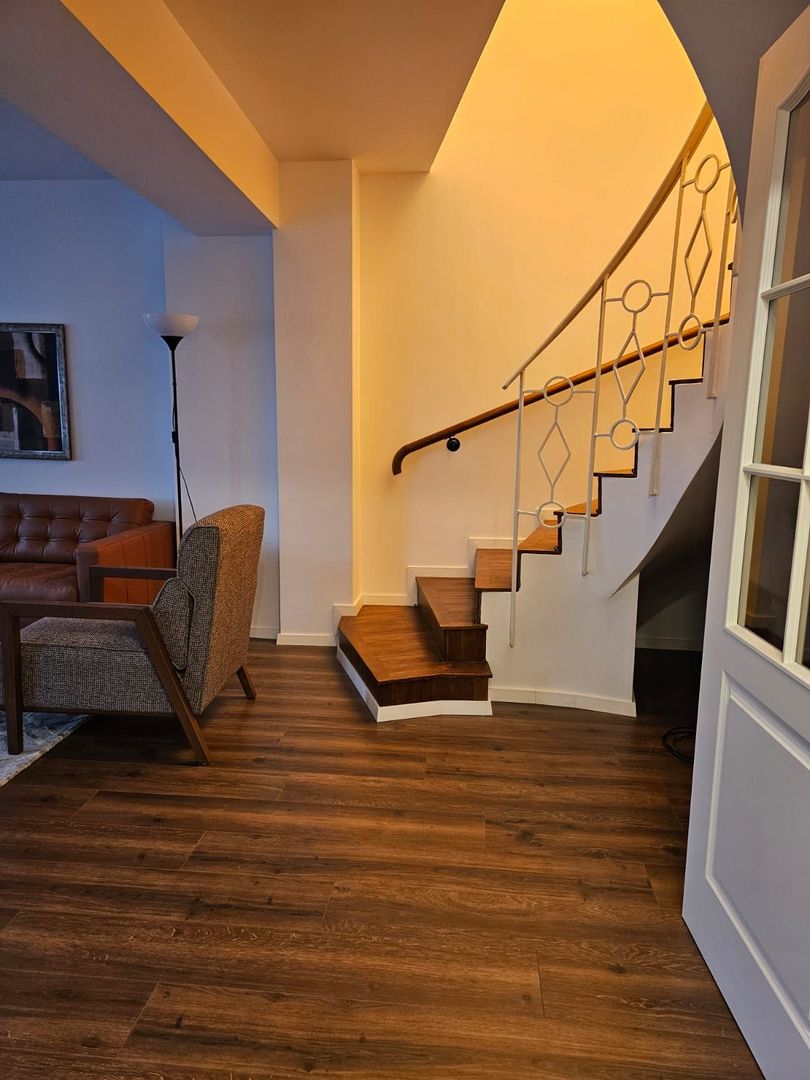 Duplex luxos 3 camere, 130 mp, complet mobilat pretabil birou - Poză 14