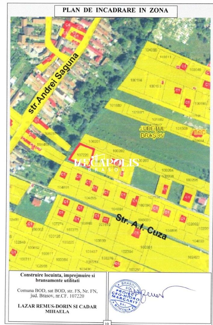 Teren Bod 814 mp-55 euro mp2 - Poză 1