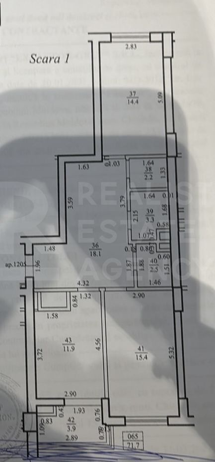 Vânzare, apartament, 2 camere, str. Vasile Lupu, Buiucani - Poză 2