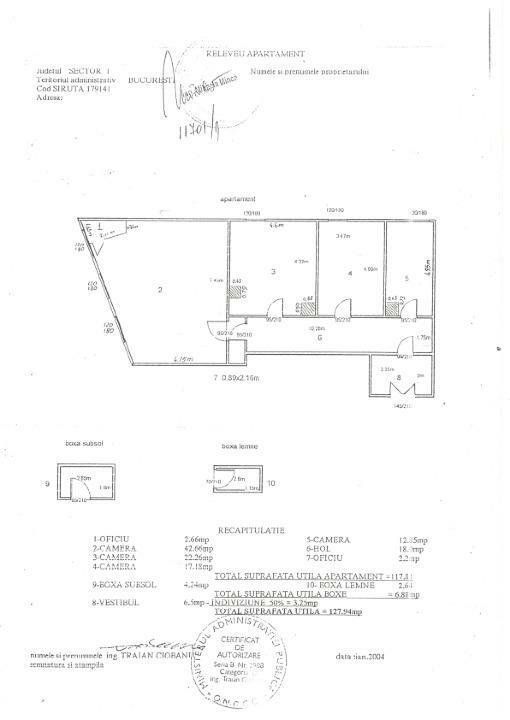 Ag BRASADAS închiriază BIROU 4 cam 120 mp Piaţa Romană. - Poză 9