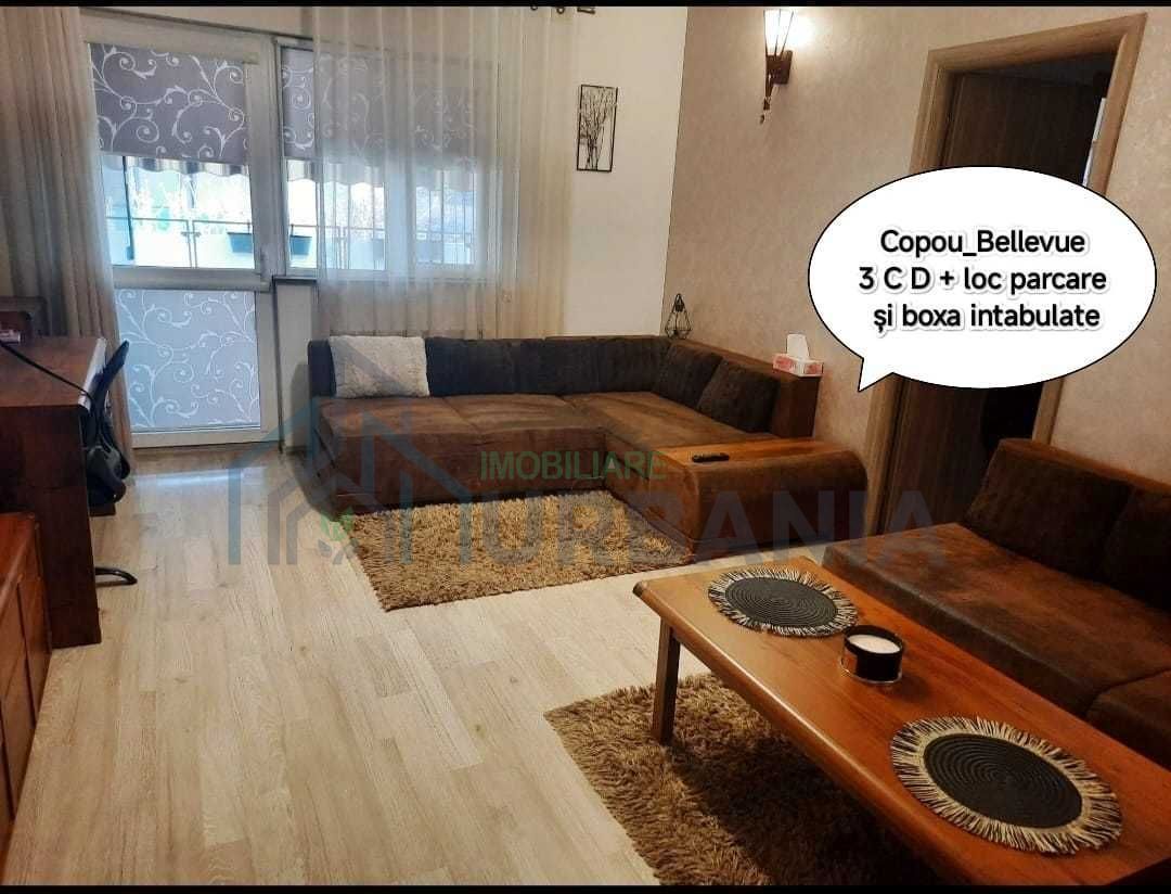 Apartament 3 camere în Complexul Bellevue Copou, cu loc de parcare și boxă - Poză 1