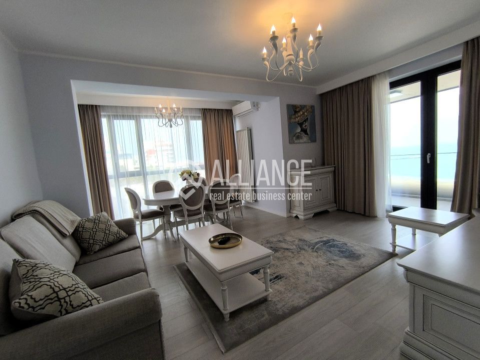 FALEZA NORD(cod03) 3 Camere de lux frontal la mare si parcare privata! - Poză 12