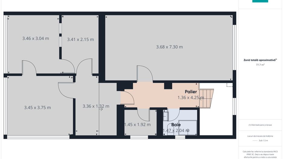 Spațiu de birouri Premium de închiriat - 77 mp - Poză 5