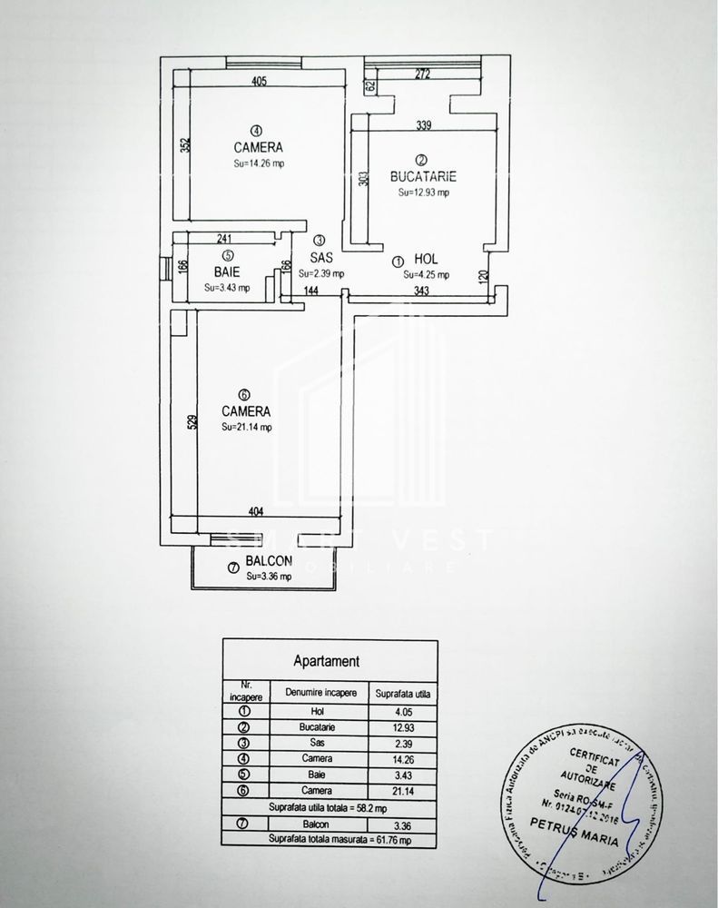 Apartament 2 camere | 58 mp | Zona Carpati 2 - Poză 8