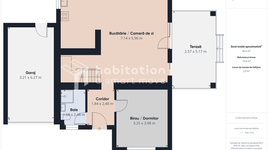 Tur virtual disponibil – duplex modern cu grădină privată și garaj - Poză 40