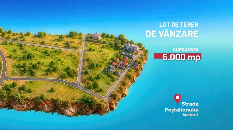 Teren 5.000 mp pe colt | Postalionului – Metalurgiei - Poză 1