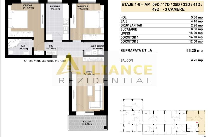 Berceni Oferta Ap 3 camere la plata cash - Poză 5