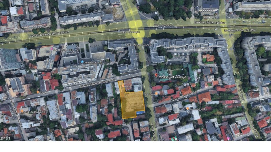 Teren 2.500 m² cu dublă deschidere – Calea Dorobanți - Poză 3