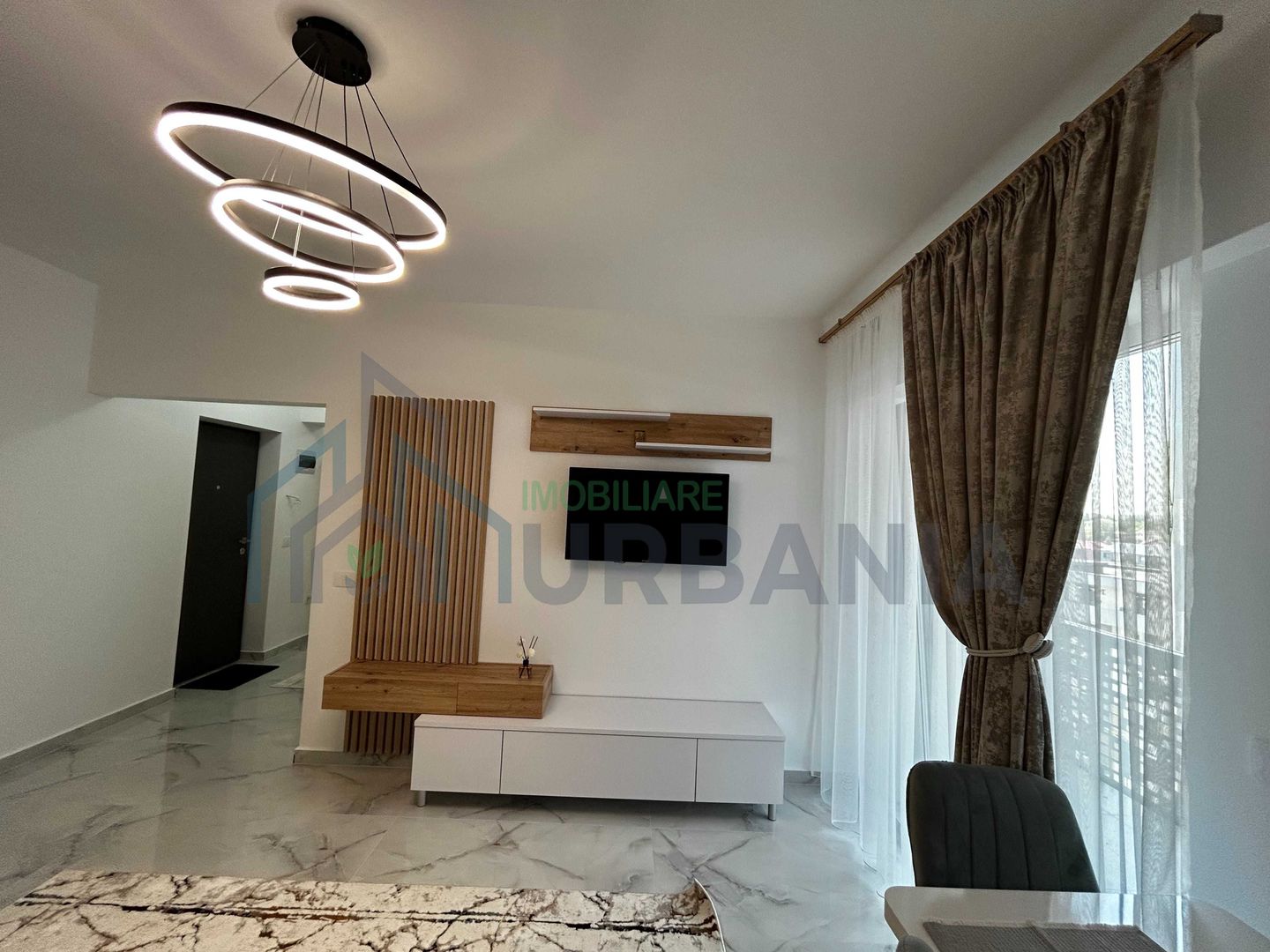 Apartament 2 camere, etaj 2, 59 mp, mobilat și utilat, zona Păcurari, Contemporan Homes, 500 euro/lună - Poză 2