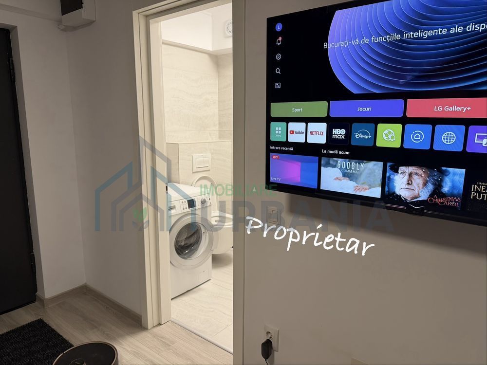 Apartament cu o cameră, semidecomandat, balcon, etaj 7, Copou Garden, Iași - Poză 4