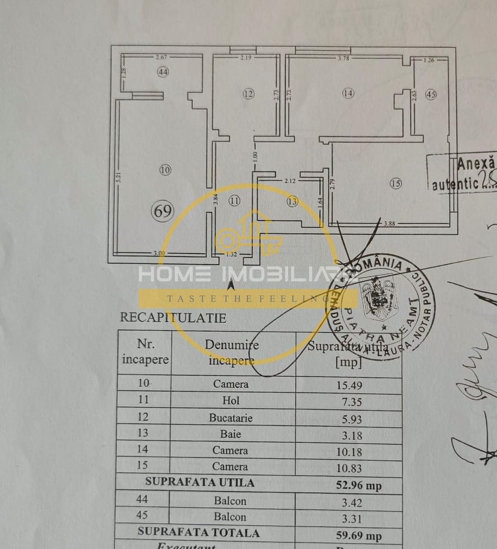 Apartament cu 3 camere/ 60mp+parcare subterana/ Nicolina - Bloc nou! - Poză 9