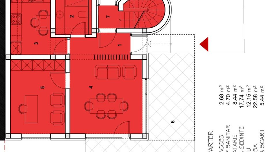 vila ind-stil medit,6cam,3bai,3buc,3parcari/centru Popesti-Leordeni - Poză 8