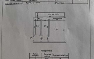 Apartament 1 camera decomandat, 33 mp + balcon 7 mp, Dacia, Iasi - Poză 1