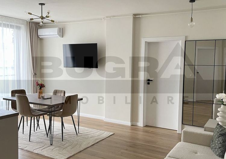 Apartament 3 camere, 2 bai, 57mp, teasa 11mp, parcare, zona Ira - Poză 2